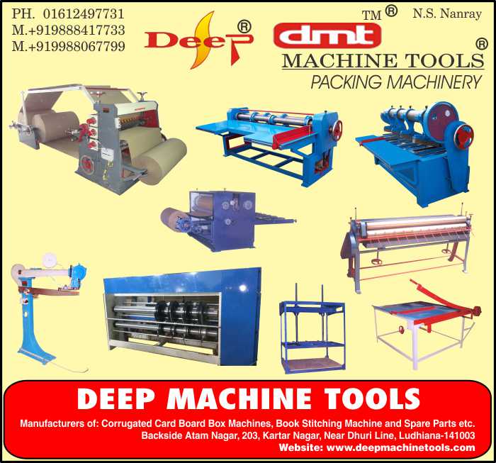 Deep Machine Tools (Regd)
